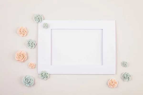 Pastello decorativo sfondo minimo — Foto Stock