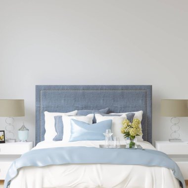 İç duvar Galeri Mockup mobilya ve dekorasyon