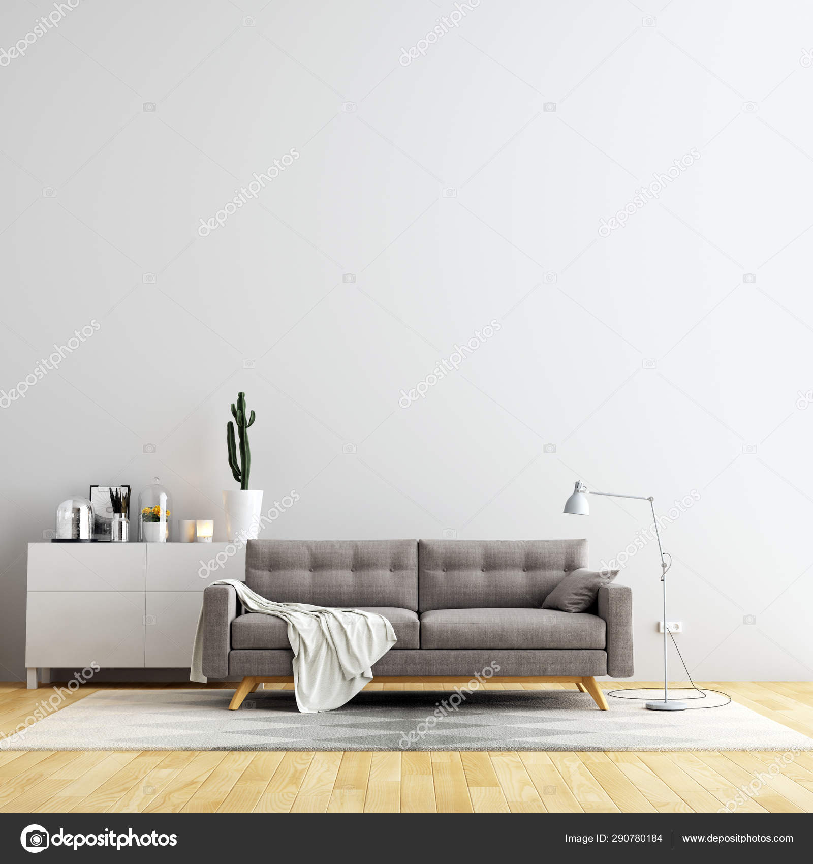 Interior Living Room Wall Background Mockup Furniture Decoration Stock  Photo by ©jp_3d 290780184