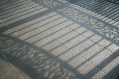 döşeme arka planı çit gölgesi