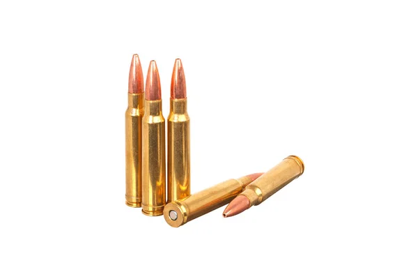 Ammunition Isolated White Background Royalty Free Stock Images