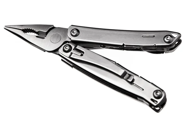 Multitool Isolé Sur Fond Blanc — Photo