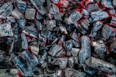 İçin için yanan kül arka plan kontrast