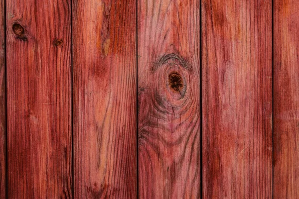 Tavole Legno Rosso Sfondo — Foto Stock