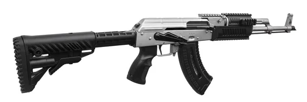 Beyaz Arka Plan Üzerinde Izole Silah Tüfek — Stok fotoğraf