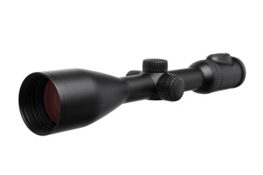 Beyaz arka plan üzerinde izole görüş kapsamı