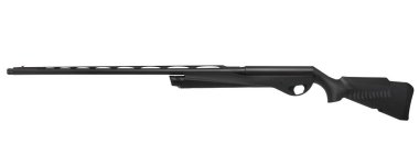 Av tüfeği beyaz arkaplanda izole edildi