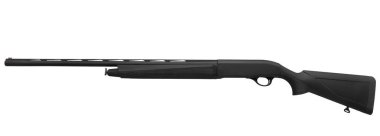 Av tüfeği beyaz arkaplanda izole edildi