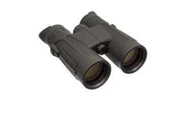 beyaz arkaplanda izole edilmiş dürbünler