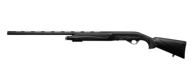 Av tüfeği beyaz arkaplanda izole edildi