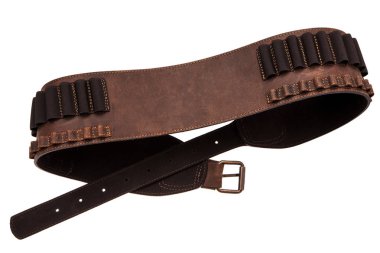 Beyaz bir arka plan üzerinde izole deri palaska