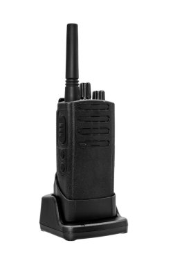 telsiz beyaz arkaplanda izole edildi