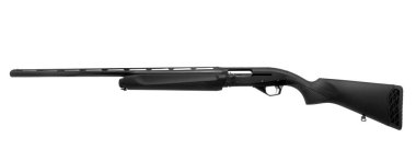 Av tüfeği beyaz arkaplanda izole edildi