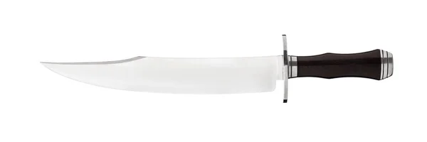 Lovecký Nůž Izolované Bílém Pozadí — Stock fotografie