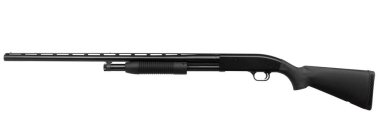 Av tüfeği beyaz arkaplanda izole edildi