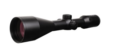 Beyaz arka plan üzerinde izole görüş kapsamı