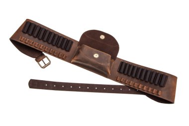 Beyaz bir arka plan üzerinde izole deri palaska