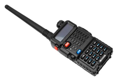 telsiz beyaz arkaplanda izole edildi