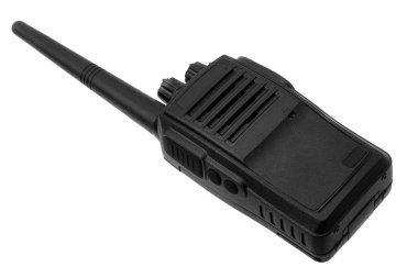 telsiz beyaz arkaplanda izole edildi