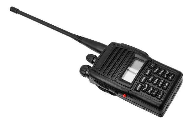 Walkie Talkie Isolerad Vit Bakgrund — Stockfoto