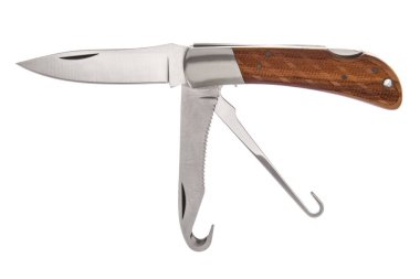 Beyaz arka plan üzerinde izole çakı