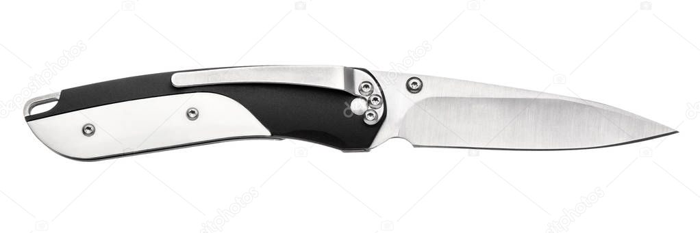 Penknife isolated on white background
