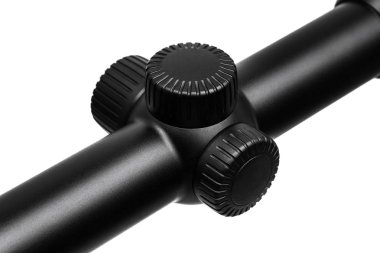 Beyaz arka plan üzerinde izole görüş kapsamı