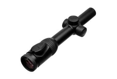 Beyaz arka plan üzerinde izole görüş kapsamı