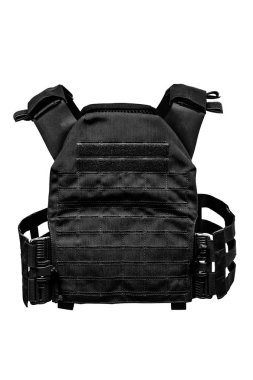 Kurşun geçirmez yelek beyaz arka plan üzerinde izole