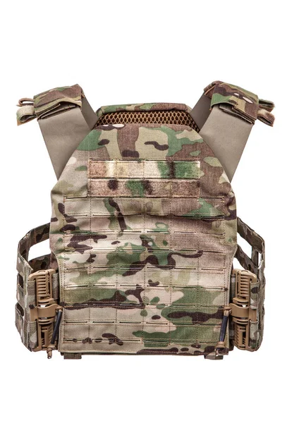 Kurşun geçirmez yelek beyaz arka plan üzerinde izole