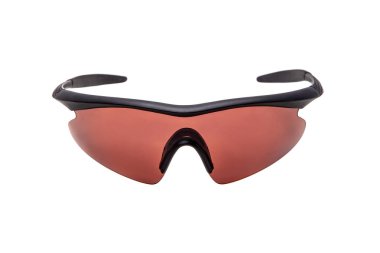 Beyaz arka plan üzerinde izole çekim için koruyucu gözlük