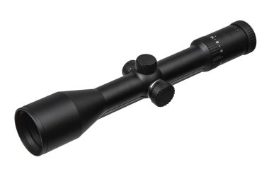 Beyaz arka plan üzerinde izole görüş kapsamı