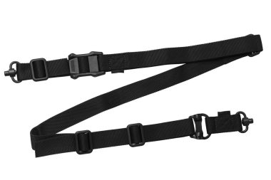 Beyaz arka plan üzerinde izole bir silah için omuz askısı