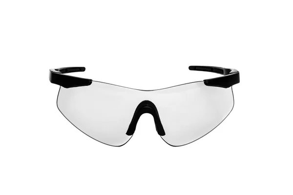 Gafas de seguridad para disparar y trabajar aisladas en espalda blanca — Foto de Stock