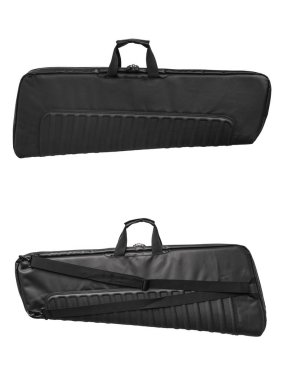 Siyah yumuşak durum için beyaz izole silahlar için