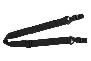 Beyaz arka plan üzerinde izole bir silah için omuz askısı