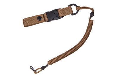 Beyaz arkasında izole paracord bilezik