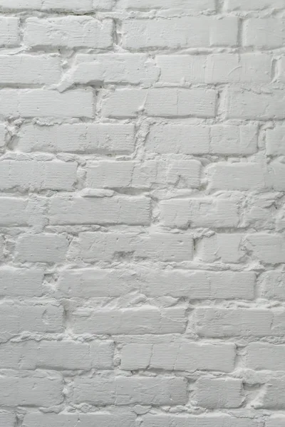 White brick wall. White loft brick background.