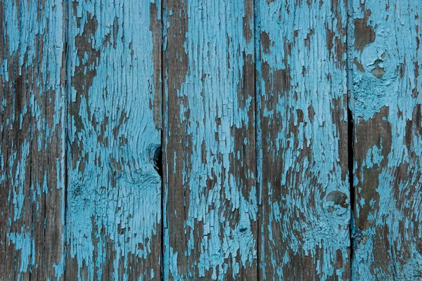 Fondo vintage de madera azul. Pintura azul agrietada sobre boa de madera —  Fotos de Stock