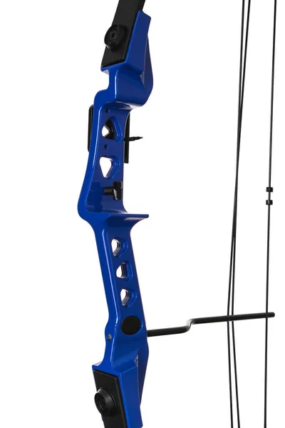 Closeup of the cam on a compound bow. modern, compound hunting b — Stock Photo, Image