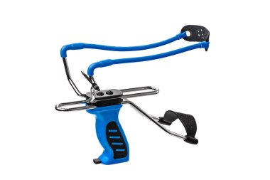 Mavi sapan beyaz arka planda izole. Modern sapan zekâsı