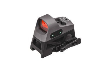 beyaz sırt izole modern siyah kolimatör görme