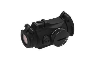 beyaz sırt izole modern siyah kolimatör görme