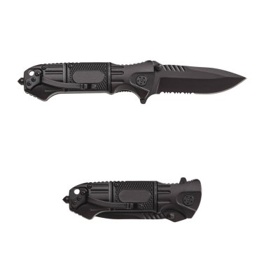 Penknife beyaz arka plan üzerinde izole.