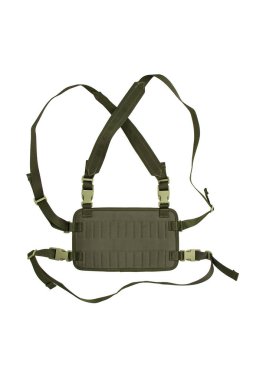 Modern bandolier beyaz bir arka plan üzerinde izole. c için aksesuar