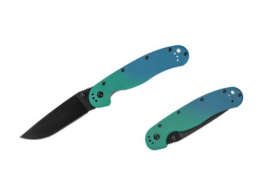 Penknife beyaz arka plan üzerinde izole.