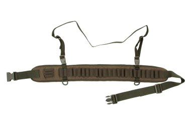 Beyaz bir arka planda izole modern yeşil Palaskası. Aksesuar