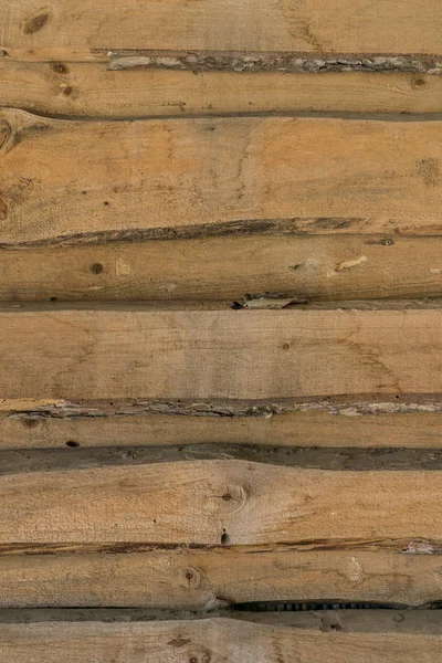 Troncos de árbol procesados ásperos como textura, fondo y patrón. — Foto de Stock