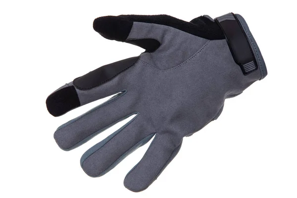 Военные перчатки, тактические перчатки, защитные перчатки изолированные whi — стоковое фото