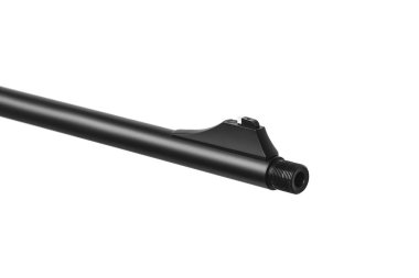 Modern cıvata karabinası beyaz arka planda izole edilmiş. Hu için silahlar